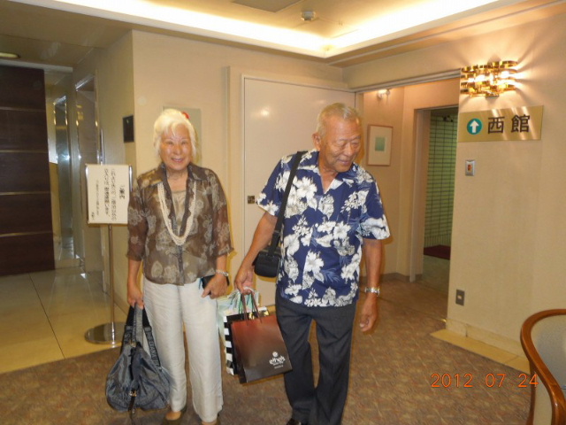 タカさん夫妻来日